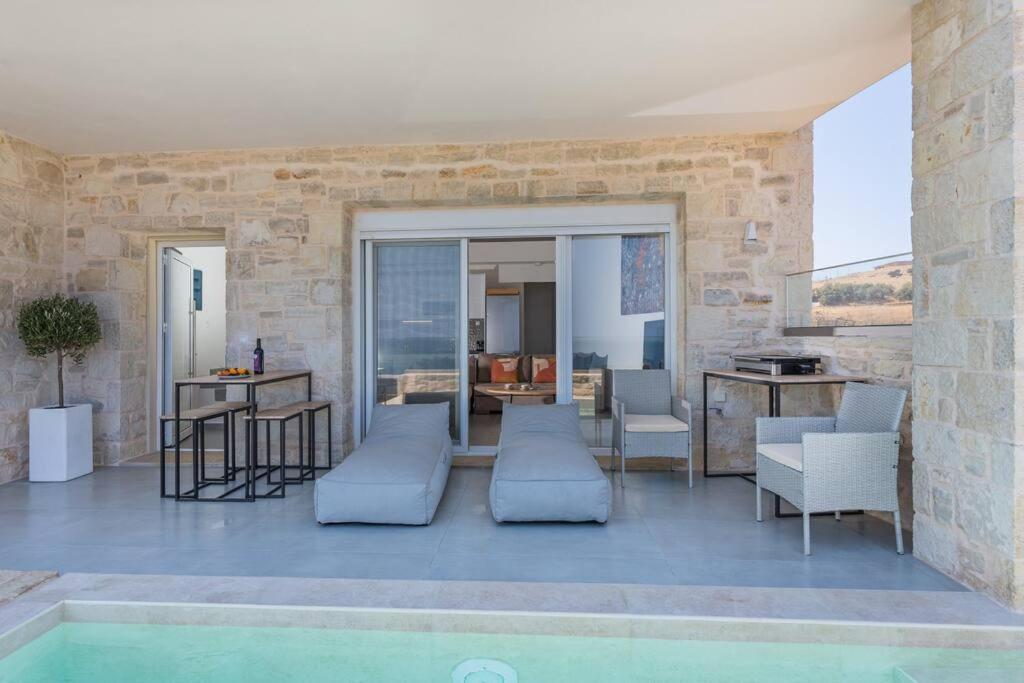 Sofia Suite, A Seafront Hideaway ! Pánormos Exterior foto